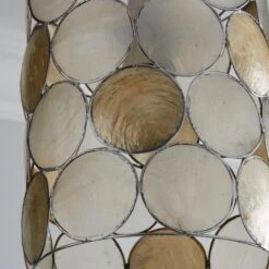 Capiz Champagne Easy Fit Pendant -Lighting Heaven 1000003740 alt02