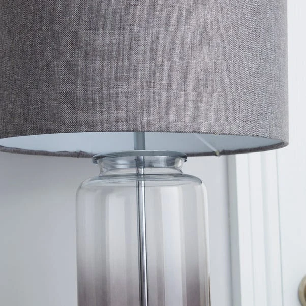 Hotel Large Ombre Glass Table Lamp 6 Hotel Large Ombre Glass Table Lamp - Image 4