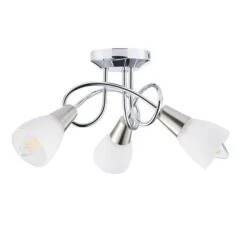 Dunelm Smithson 3 Light Chrome Ceiling Fitting 12 Dunelm Smithson 3 Light Chrome Ceiling Fitting -Lighting Heaven 1000056116 alt05