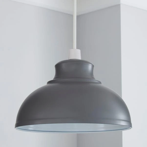 Dunelm Galley Grey Easy Fit Pendant 4 Dunelm Galley Grey Easy Fit Pendant - Image 2