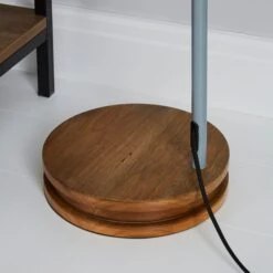 Dunelm Berko Grey Floor Lamp -Lighting Heaven 1000119705 alt02