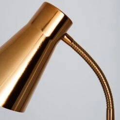 Dunelm Kurtis Gold Floor Lamp -Lighting Heaven 1000119708 alt03