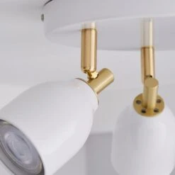 Dunelm Clio 3 Light White Spotlight 10 Dunelm Clio 3 Light White Spotlight -Lighting Heaven 1000119711 alt02