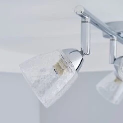 Dunelm Balston 4 Light Glass Spotlight Bar -Lighting Heaven 1000119784 alt02