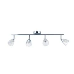 Dunelm Balston 4 Light Glass Spotlight Bar -Lighting Heaven 1000119784 alt05