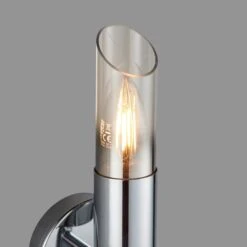 Dunelm Corvus Chrome Wall Light 10 Dunelm Corvus Chrome Wall Light -Lighting Heaven 1000137354 alt02