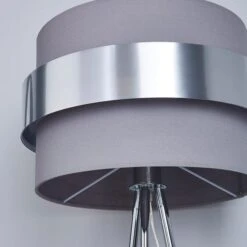 Dunelm Joey Tripod Grey Floor Lamp 10 Dunelm Joey Tripod Grey Floor Lamp -Lighting Heaven 1000137371 alt02