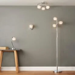 Dunelm Cecilie Glass Wall Light -Lighting Heaven 1000137375 alt05