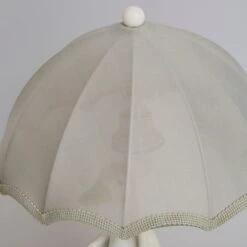 Dunelm Darcy Resin Duck White Table Lamp -Lighting Heaven 1000139074 alt02