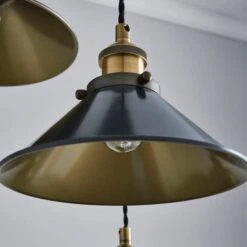 Dunelm Logan 3 Light Grey Industrial Cluster Ceiling Fitting -Lighting Heaven 1000139091 alt03