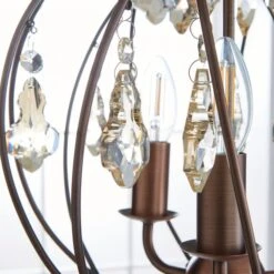 Dunelm Salino Globe 3 Light Antique Copper Chandelier 10 Dunelm Salino Globe 3 Light Antique Copper Chandelier -Lighting Heaven 1000139119 alt02