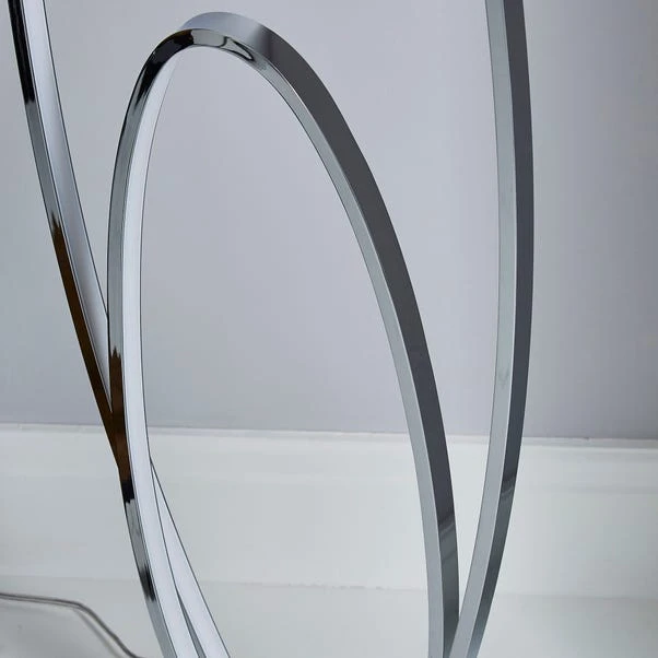 Dunelm Menton Dimmable Integrated LED Chrome Floor Lamp 5 Dunelm Menton Dimmable Integrated LED Chrome Floor Lamp - Image 3