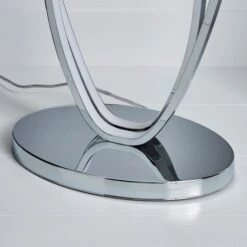 Dunelm Menton Dimmable Integrated LED Chrome Floor Lamp 10 Dunelm Menton Dimmable Integrated LED Chrome Floor Lamp -Lighting Heaven 1000139132 alt03