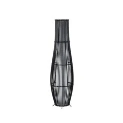 Dunelm Alec Natural Cane Black Floor Lamp 12 Dunelm Alec Natural Cane Black Floor Lamp -Lighting Heaven 1000149078 alt05