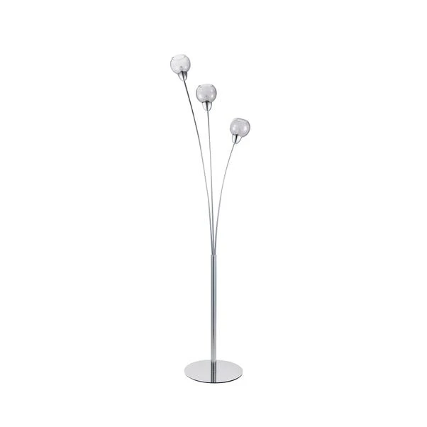 Dunelm Kelly 3 Arm Bubble Glass Floor Lamp 7 Dunelm Kelly 3 Arm Bubble Glass Floor Lamp - Image 5