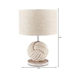 Dunelm Lina Rope Table Lamp -Lighting Heaven 1000149119 alt06