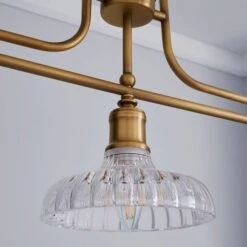 Dunelm Colt 3 Light Diner Antique Brass Ceiling Fitting 10 Dunelm Colt 3 Light Diner Antique Brass Ceiling Fitting -Lighting Heaven 1000149131 alt02