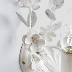 Dunelm Chateau 2 Light Candelabra White Wall Light 10 Dunelm Chateau 2 Light Candelabra White Wall Light -Lighting Heaven 1000149138 alt02