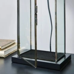 Dunelm Maya Glass Table Lamp -Lighting Heaven 1000149139 alt03