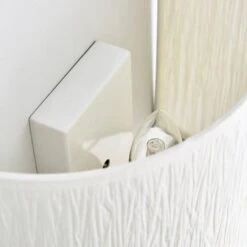 Dunelm Taora Paper Ivory Shade Wall Light -Lighting Heaven 1000149141 alt03