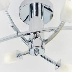 Vogue Lighting Vogue Havana 6 Light Semi Flush Ceiling Fitting -Lighting Heaven 1000156379 alt04