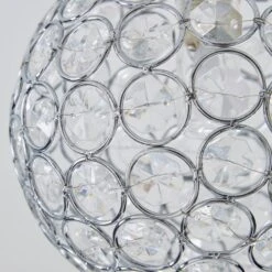 Dunelm Sphere 1 Light Pendant Flush Ceiling Fitting -Lighting Heaven 1000158428 alt02