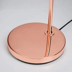 Dunelm Herm Arc Copper Floor Lamp -Lighting Heaven 1000158494 alt03