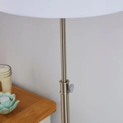 Dunelm Hemming Adjustable Height Steel Floor Lamp -Lighting Heaven 1000158513 alt02