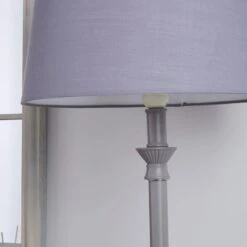 Dunelm Tofty Grey Floor Lamp -Lighting Heaven 1000158518 alt02