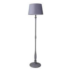Dunelm Tofty Grey Floor Lamp -Lighting Heaven 1000158518 alt04