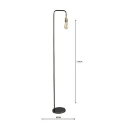 Dunelm Marsden Industrial Floor Lamp -Lighting Heaven 1000158553 alt04