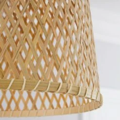 Dunelm Leena Bamboo Easy Fit Pendant -Lighting Heaven 1000158663 alt02