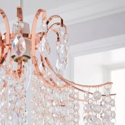 Dunelm Sheridan Jewel Copper Easy Fit Pendant -Lighting Heaven 1000158678 alt02