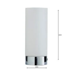 Dunelm Colton USB Port Frosted Glass Table Lamp 12 Dunelm Colton USB Port Frosted Glass Table Lamp -Lighting Heaven 1000158698 alt04