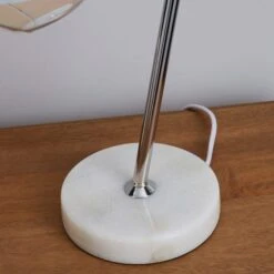 Elements Latisha Iridescent Glass Marble Base Task Desk Lamp -Lighting Heaven 1000158723 alt03