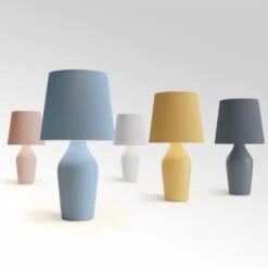 Dunelm Ava Stoneware Ochre Table Lamp 12 Dunelm Ava Stoneware Ochre Table Lamp -Lighting Heaven 1000163940 alt05