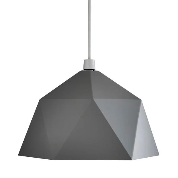 Dunelm Lily Geometric Easy Fit Pendant Grey 6 Dunelm Lily Geometric Easy Fit Pendant Grey - Image 4