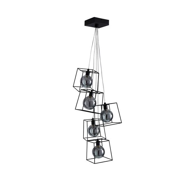 Dunelm Elena 5 Light Glass Ceiling Fitting 7 Dunelm Elena 5 Light Glass Ceiling Fitting - Image 5