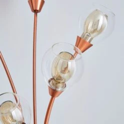 Dunelm Eden 5 Light Floor Lamp Copper 10 Dunelm Eden 5 Light Floor Lamp Copper -Lighting Heaven 1000165064 alt02