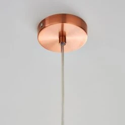 Dunelm Eden Pendant Ceiling Fitting Copper 11 Dunelm Eden Pendant Ceiling Fitting Copper -Lighting Heaven 1000165065 alt03