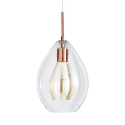 Dunelm Eden Pendant Ceiling Fitting Copper 12 Dunelm Eden Pendant Ceiling Fitting Copper -Lighting Heaven 1000165065 alt04