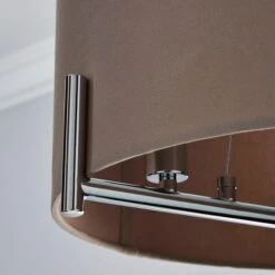 Dunelm Nora Shade Ceiling Fitting Blush 10 Dunelm Nora Shade Ceiling Fitting Blush -Lighting Heaven 1000165070 alt02