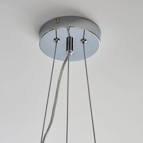 Dunelm Nora Shade Ceiling Fitting Blush 6 Dunelm Nora Shade Ceiling Fitting Blush - Image 4