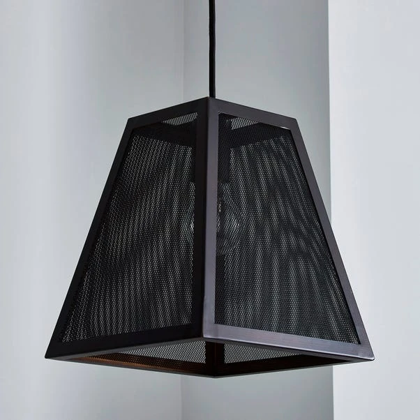 Dunelm Nala Pendant Ceiling Fitting Black 4 Dunelm Nala Pendant Ceiling Fitting Black - Image 2