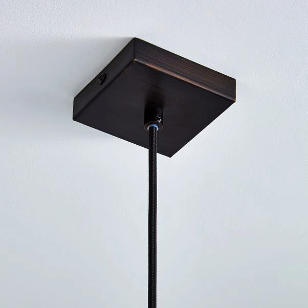 Dunelm Nala Pendant Ceiling Fitting Black 6 Dunelm Nala Pendant Ceiling Fitting Black - Image 4