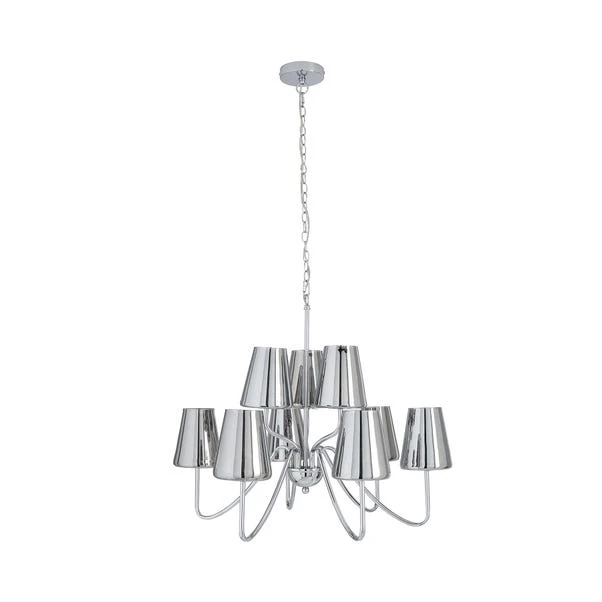 Dunelm Alister 9 Light Glass Ceiling Fitting 7 Dunelm Alister 9 Light Glass Ceiling Fitting - Image 5