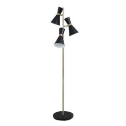 Dunelm Archie Black Floor Lamp 12 Dunelm Archie Black Floor Lamp -Lighting Heaven 1000169103 alt04
