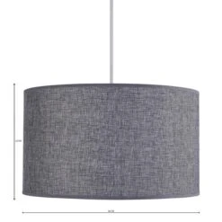 Dunelm Carrie 40cm Drum Shade -Lighting Heaven 1000169119 alt07