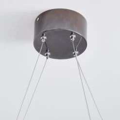 Dunelm Easton Dark Chrome LED Fitting -Lighting Heaven 1000169136 alt03