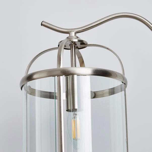 Dunelm Hurricane Satin Nickel Floor Lamp 5 Dunelm Hurricane Satin Nickel Floor Lamp - Image 3